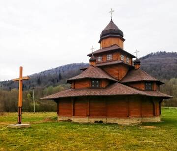 Фото номера Дом с 2 спальнями Дома для отпуска Guest House Pisnya Karpat г. Сколе 48