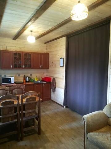 Фото номера Дом с 2 спальнями Дома для отпуска Guest House Pisnya Karpat г. Сколе 22